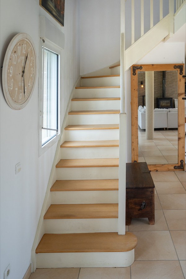 L'entrée et l'escalier